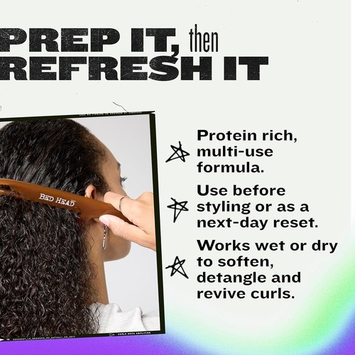 Bed Head by TIGI Knot This Time Detangling Spray - 80% Less Breakage & UV Protection | 7.71 fl oz
