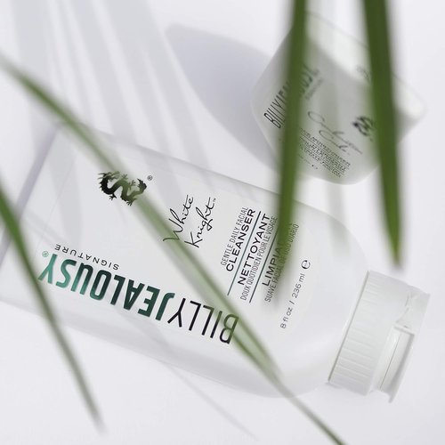 Billy Jealousy White Knight Facial Cleanser - Gentle Daily Wash with Exfoliators for All Skin Types