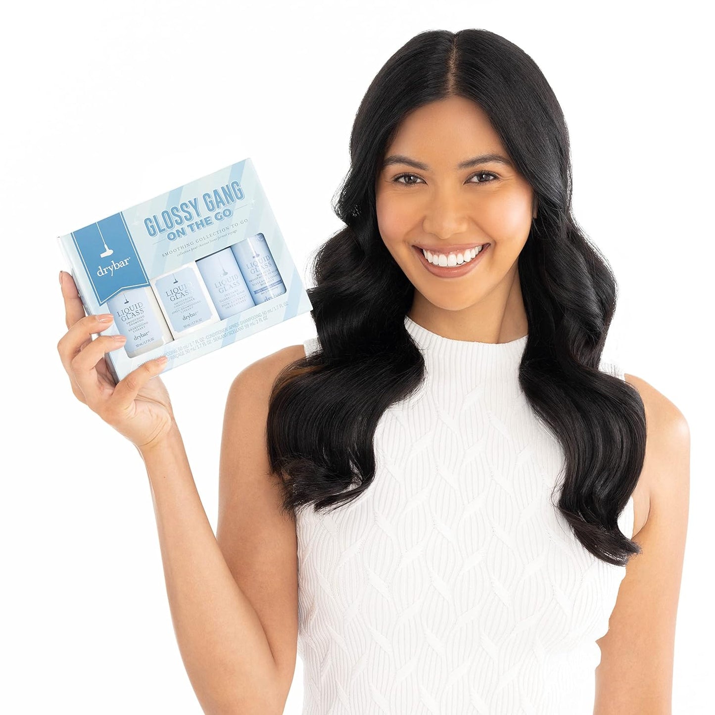 Drybar Glossy Gang On-The-Go Kit - Essential Hair Care Set for Shine & Smoothness