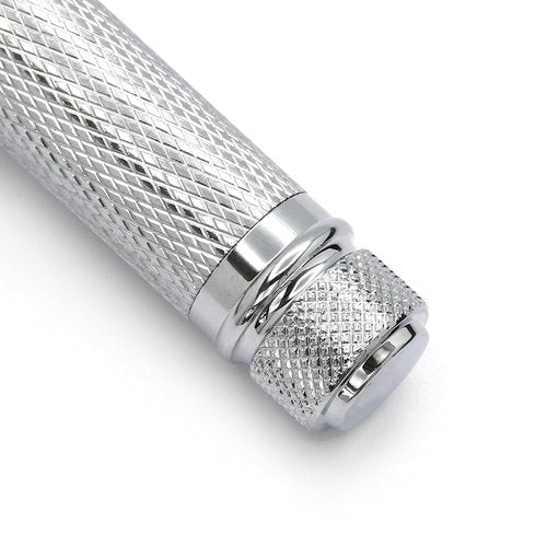 Edwin Jagger Classic Double Edge Safety Razor - Eco-Friendly Short Handle for Men & Women | Fits All DE Blades