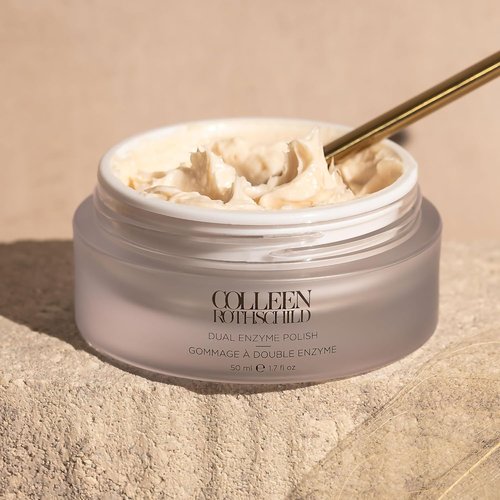 Colleen Rothschild Dual Enzyme Polish - Dual-Action Face Scrub to Resurface, Brighten & Soften | 1.7 fl oz