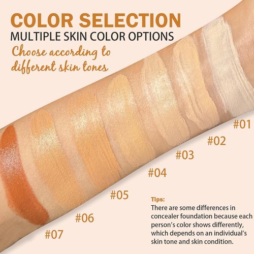 Regine Switzerland Foundation Stick - Dual-Ended 2-in-1 Longwear & Waterproof Concealer for Dark Circles & Blemishes - 2.09 oz (04#)