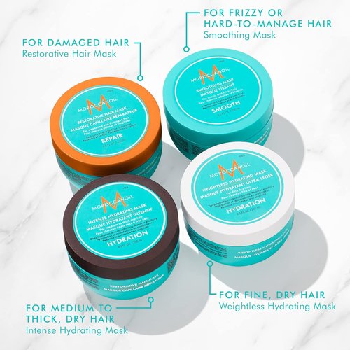 Moroccanoil Intense Hydrating Hair Mask - Deep Conditioning Treatment for Dry Hair | 8.5 oz