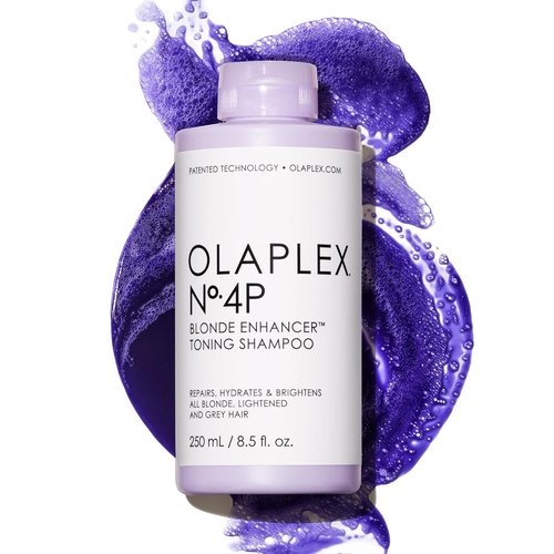 Olaplex Nº.4P Blonde Enhancer Shampoo - Neutralizes Brassiness & Strengthens Hair | Hydrating for All Hair Types