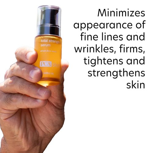 PCA SKIN Total Strength Serum - Plumping & Firming Treatment with Growth Factors & Peptides (1 oz)