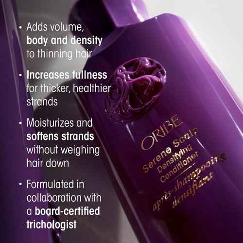 Oribe Serene Scalp Densifying Conditioner - Boosts Volume & Fullness for Thinning Hair - 5.9 oz