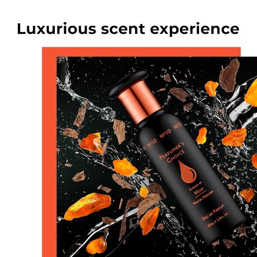 Milton-Lloyd Perfumer's Choice No 10 Mojo - Long-Lasting Men's Cologne - Woody Oriental Fragrance - 1.7 oz