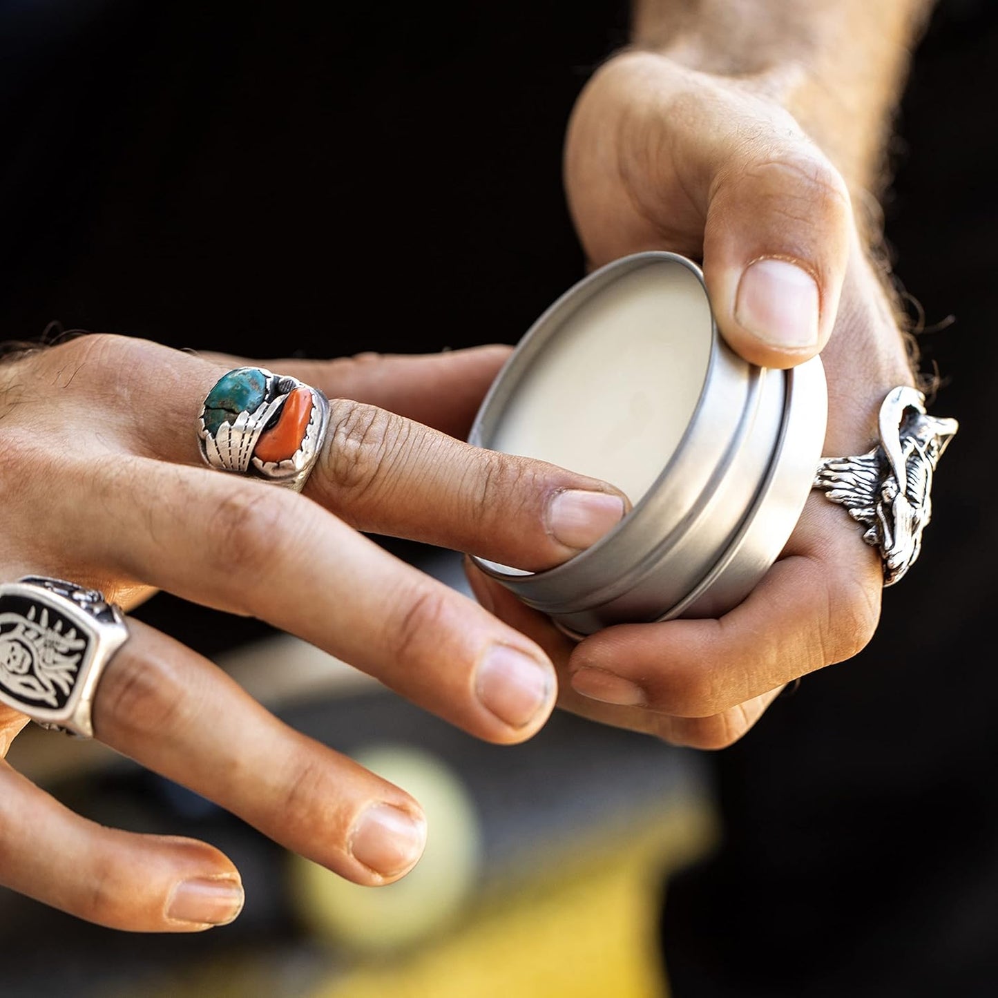 Suavecito Beard Balm | Original Scent 1.5 oz - Nourishes & Conditions Hair and Skin, Eliminates Dryness