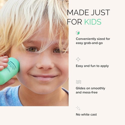 MDSolarSciences Mineral KidStick SPF 40 - Gentle, Fragrance-Free Sunscreen Stick for Kids | 0.6 oz