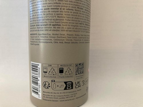 Maria Nila Styling Mousse - Volume Boosting & Static Reducing Formula | 100% Vegan, 4/5 Hold