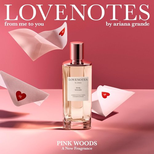 Ariana Grande LOVENOTES Pink Woods Eau de Parfum - Fresh Floral Women's Fragrance with Jasmine & Tonka