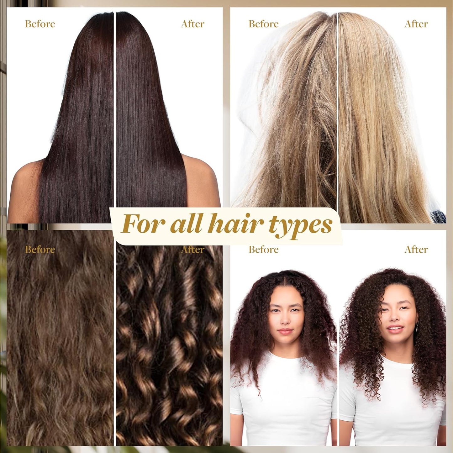 Voir Haircare Luxury Hair Oil - Deep Hydration for Dry, Damaged Hair - Smooths Frizz & Adds Shine | Lightweight with Rosehip, Sunflower & Jojoba Oils (2 Fl Oz)