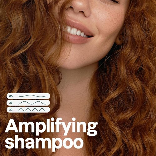 ATTITUDE Amplifying Shampoo - Coconut Oil for Curly Hair | EWG Verified, Vegan, 16 Fl Oz