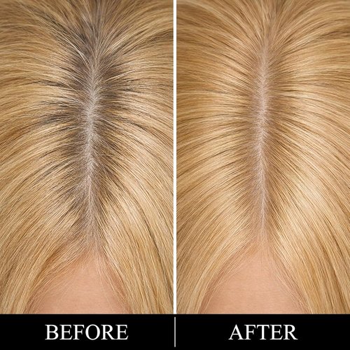 Root Touch Up Hair Color | 3 Color Blendable Powder for Gray Coverage & Thinning Edges - Blonde, 48H Sweat Resistant