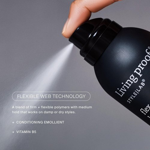 Living Proof Flex Hairspray - Flexible Hold & Frizz Control | 9 oz Styling Spray
