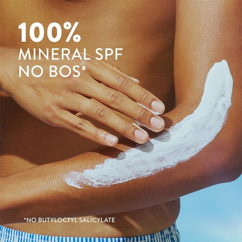 Native Sunscreen Lotion SPF 30 - Unscented Mineral Zinc Oxide for Face & Body, Vegan, 7 oz