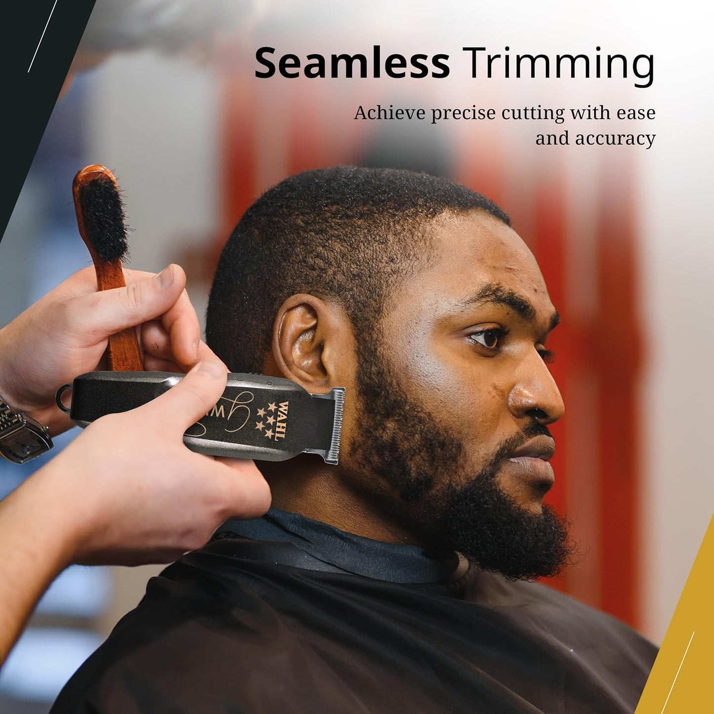Wahl Professional 5 Star G Whiz Cordless Trimmer - Lightweight Precision Lining Kit for Effortless Grooming