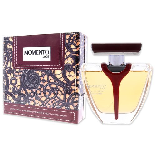 Armaf Momento Lace for Women Eau de Parfum Spray, 3.4 Ounce