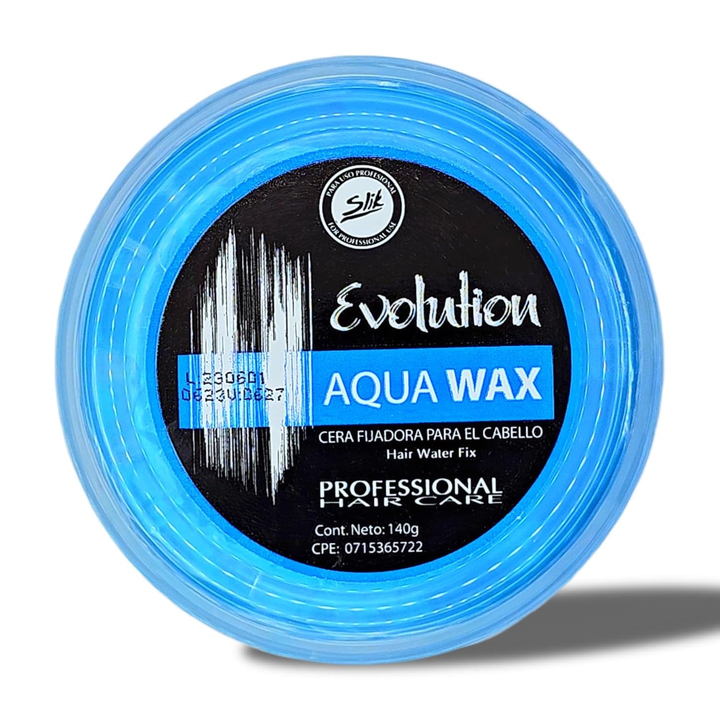 SLIK Aqua Wax Hair Styling Wax - Strong Hold & Frizz Control, Easy Wash Out | Unisex (140g / 4.9oz)