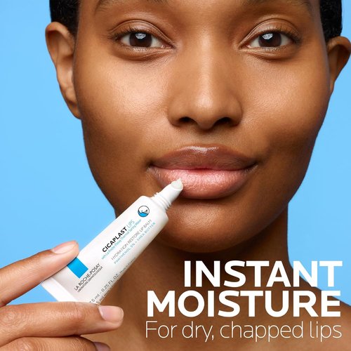 La Roche-Posay Cicaplast Lip Balm B5 - Hydrating Shea Butter Treatment for Dry, Cracked Lips | Fragrance-Free Moisturizer