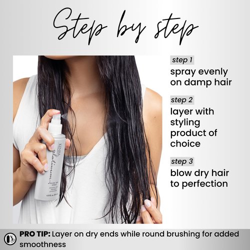 Kenra Platinum Blow-Dry Spray | Time-Saving Heat Protectant | Detangles, Smooths, and Softens | Eliminates Frizz & Resists Humidity | Medium To Coarse Hair