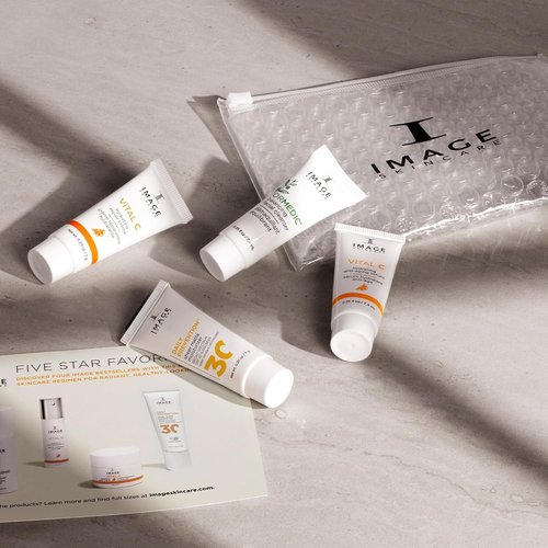 IMAGE Skincare | Five Star Favorites Introductory Skin Care Set - 4 Steps for Brighter, Healthier Skin | Travel Size