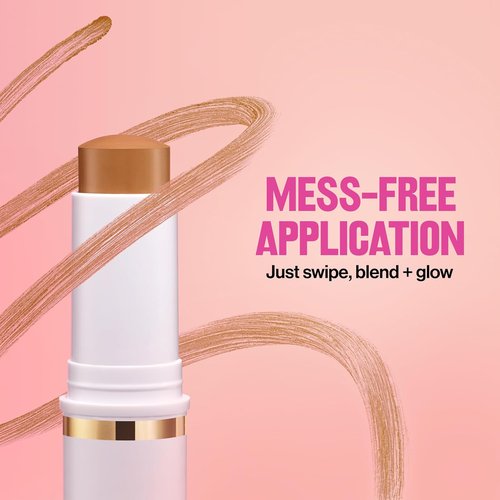Revlon Glimmer Tinted Moisturizer Stick - Lightweight Hydrating Makeup for Face, 0.31 oz