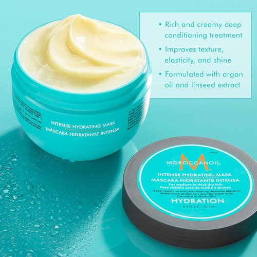 Moroccanoil Intense Hydrating Hair Mask - Deep Conditioning Treatment for Dry Hair | 8.5 oz