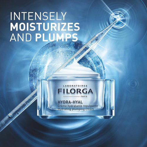 Filorga Hydra-Hyal Intensive Hydrating Treatment - Ultimate Anti-Aging Hydration with 5 Hyaluronic Acids for Smooth, Plump Skin