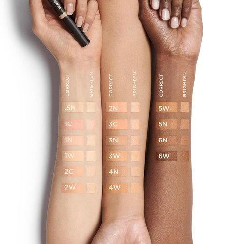 Laura Mercier Secret Camouflage Concealer Duo - Brighten & Correct, Full Coverage for Face & Under Eyes