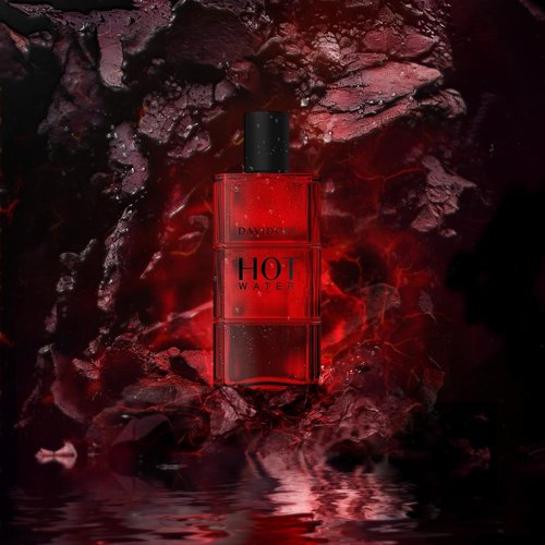 Davidoff Hot Water Eau de Toilette | Ambery Men's Cologne with Basil, Paprika & Benzoin Notes – Long-Lasting Luxury Fragrance