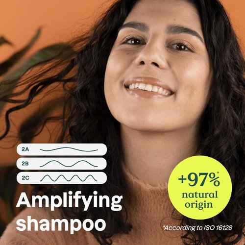 ATTITUDE Hair Shampoo & Conditioner Bundle - Vegan, Plant-Based Formula for Wavy & Curly Hair | 16 Fl Oz