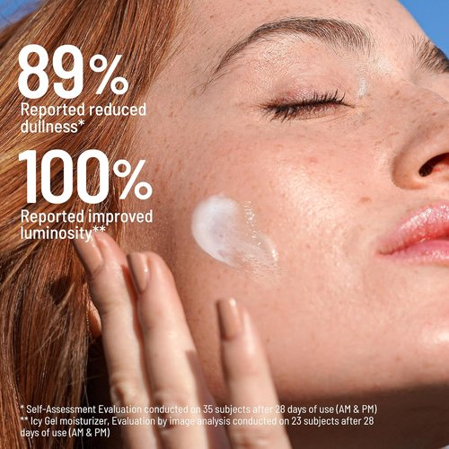 Dr. Brandt iD-STRESS Icy Gel Moisturizer - Revitalize Dull Skin for a Flawless, Dewy Look - 1.7 fl oz