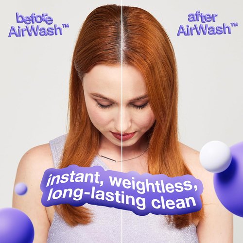 K18 AirWash™ Dry Shampoo - Non-Aerosol Formula Balances Scalp & Controls Oil Production