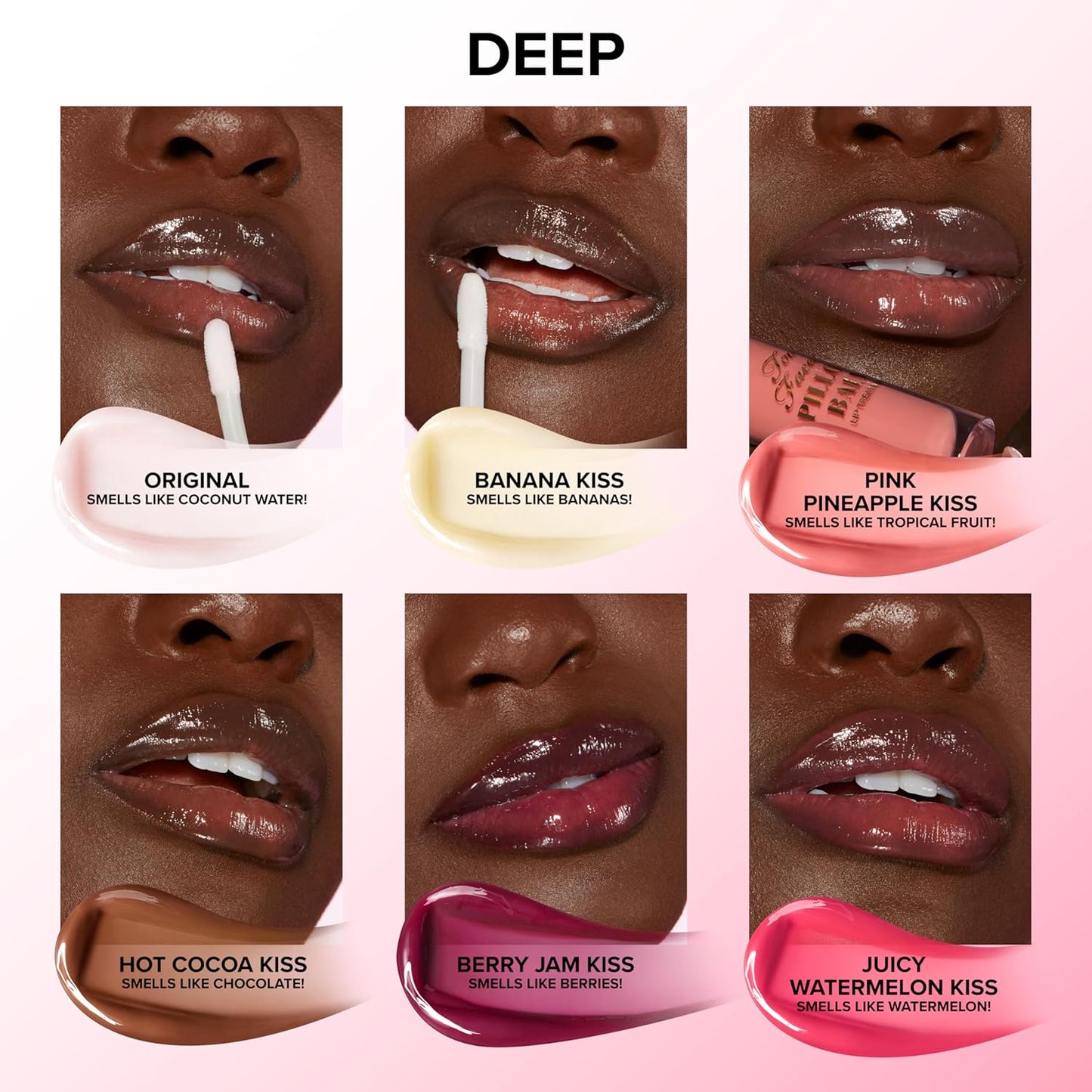 Too Faced Pillow Balm | Ultra-Hydrating Lip Treatment with Hyaluronic Acid - Replenishes Dry Lips