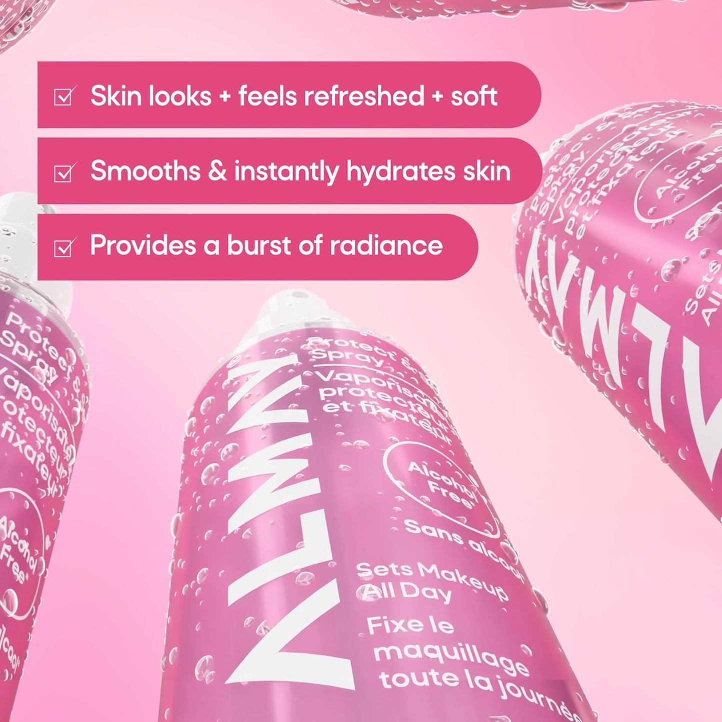 Almay Protect & Set Spray - Hydrating Vegan Makeup Setting Spray | 2.7 fl oz for All-Day Wear