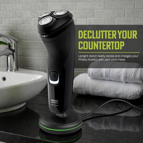 Philips Norelco Charging Stand - Dock with LED Indicator & USB Cable for 2400, 5000X, 7200, 3600 Series