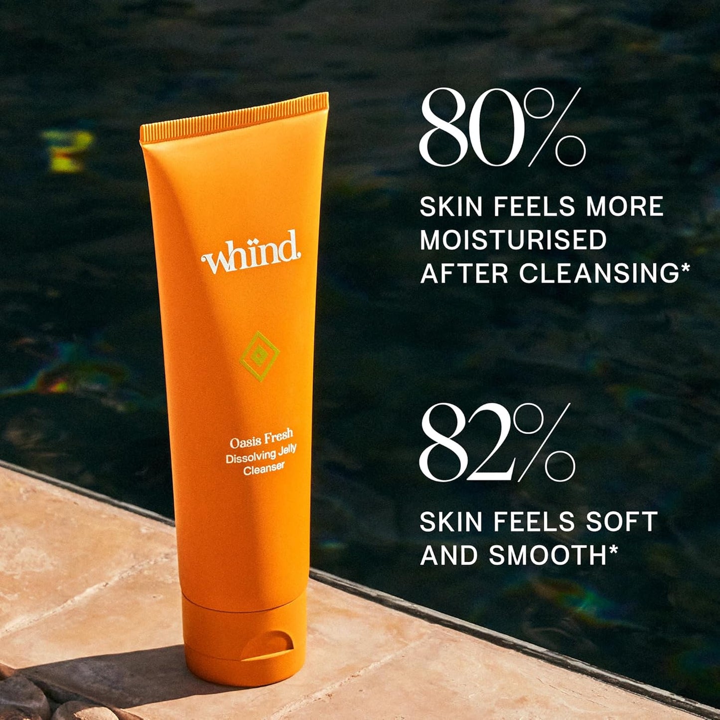 Whind Facial Cleanser - Oasis Fresh Vitamin C Face Wash with Niacinamide for Hydration | 120ml