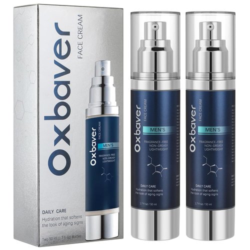 Regine Switzerland Face Cream for Men - 6-in-1 Moisturizer with Collagen & Retinol for Deep Hydration