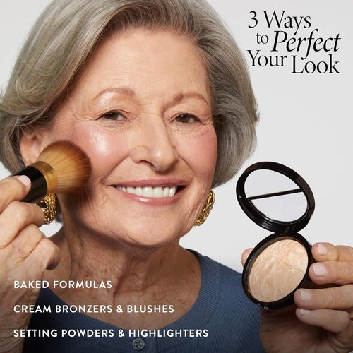 Laura Geller New York Retractable Angled Kabuki Brush - Professional, Cruelty-Free Makeup Tool