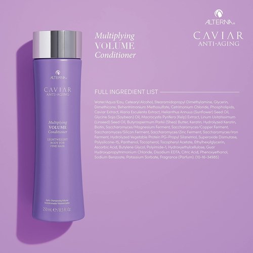 Alterna CAVIAR Anti-Aging Volume Conditioner - Instantly Boosts Thickness for Fine Hair | Sulfate Free