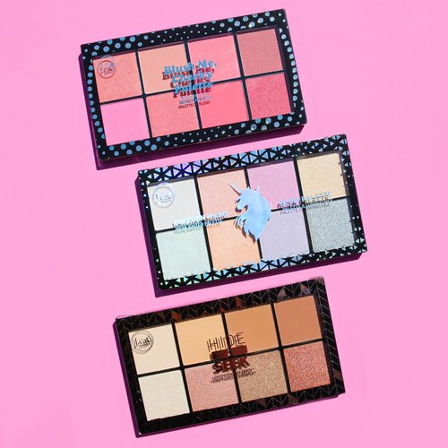 J. Cat Beauty 8 Color Contour & Highlight Palette - Pigmented, Blendable Shades for a Flawless Look