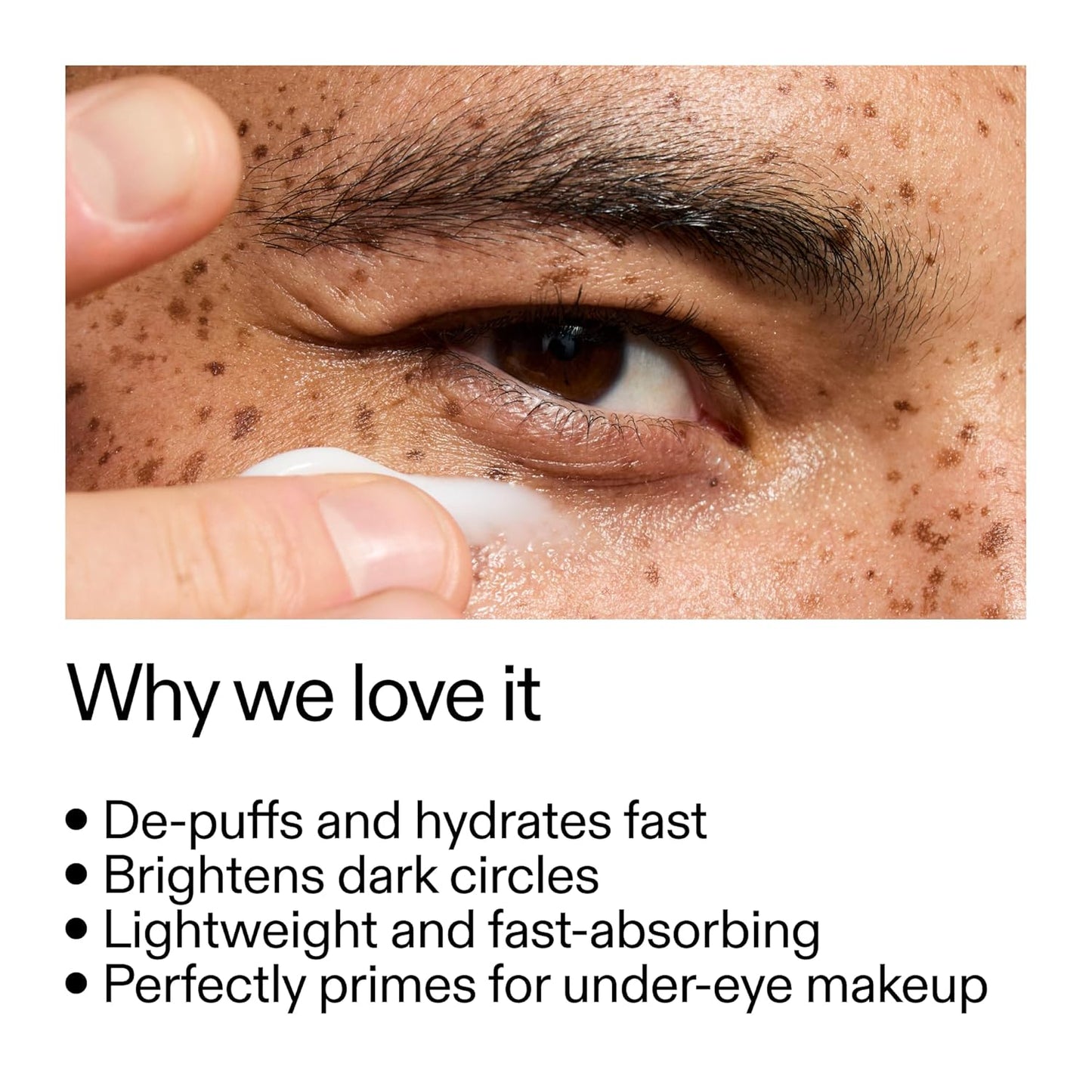The INKEY List Caffeine Eye Cream - Reduce Puffiness & Dark Circles | 0.5 Fl Oz