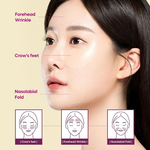 Dr. Melaxin Calcium Volume Eye Patch - Firming Treatment for Wrinkles, Puffiness & Dark Circles | 60 Patches
