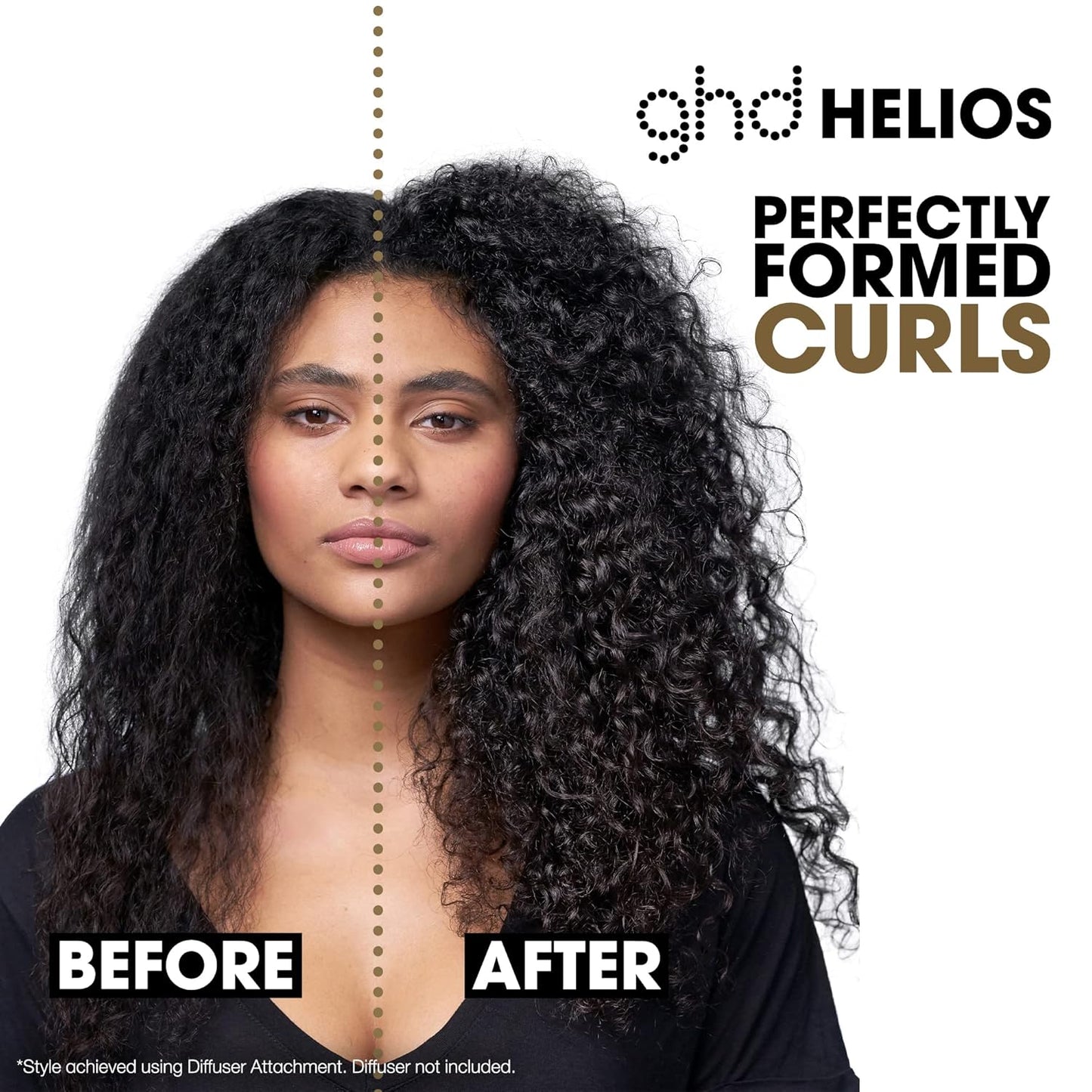 GHD Helios Hair Dryer - 1875W Professional Blow Dryer with Brushless Motor for Salon-Worthy Styles