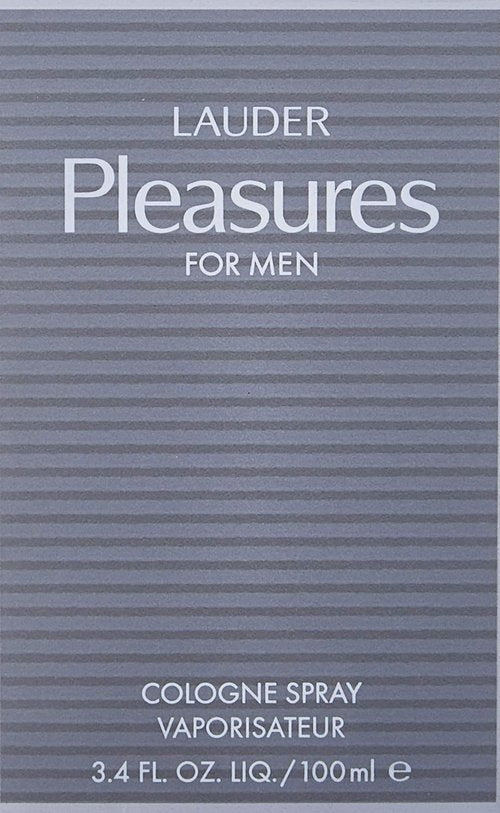 Estee Lauder Pleasures For Men Cologne Spray - Invigorating Fragrance | 3.4 Oz