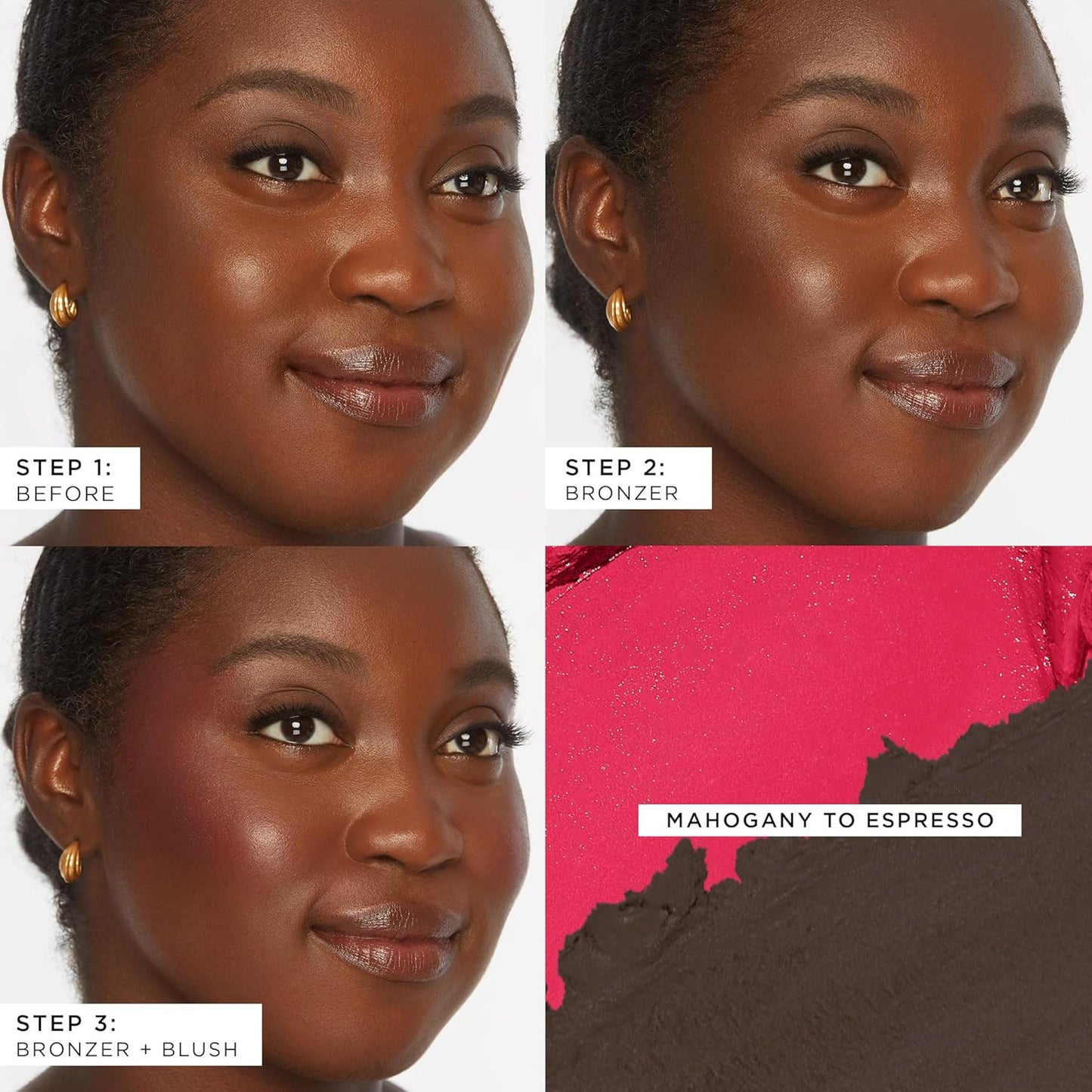Tarte Park Ave Princess Cream Cheek Duo - Buildable Blush & Bronzer Tint | Vegan, Waterproof, Infused with Coconut & Vitamin E