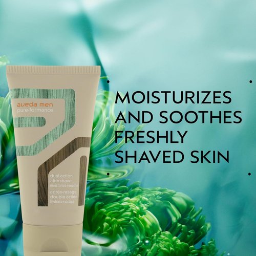 Aveda Men Pure-Formance Aftershave - 2-in-1 Moisturizer with Spearmint for All Skin Types | 2.5 Fl Oz