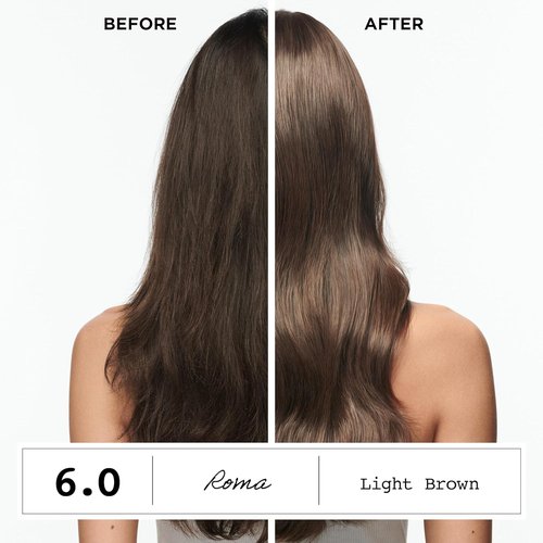 Clairol ColorStrong Permanent Hair Dye - Ammonia-Free, 100% Gray Coverage, 6.4 Light Copper Brown | Pack of 1