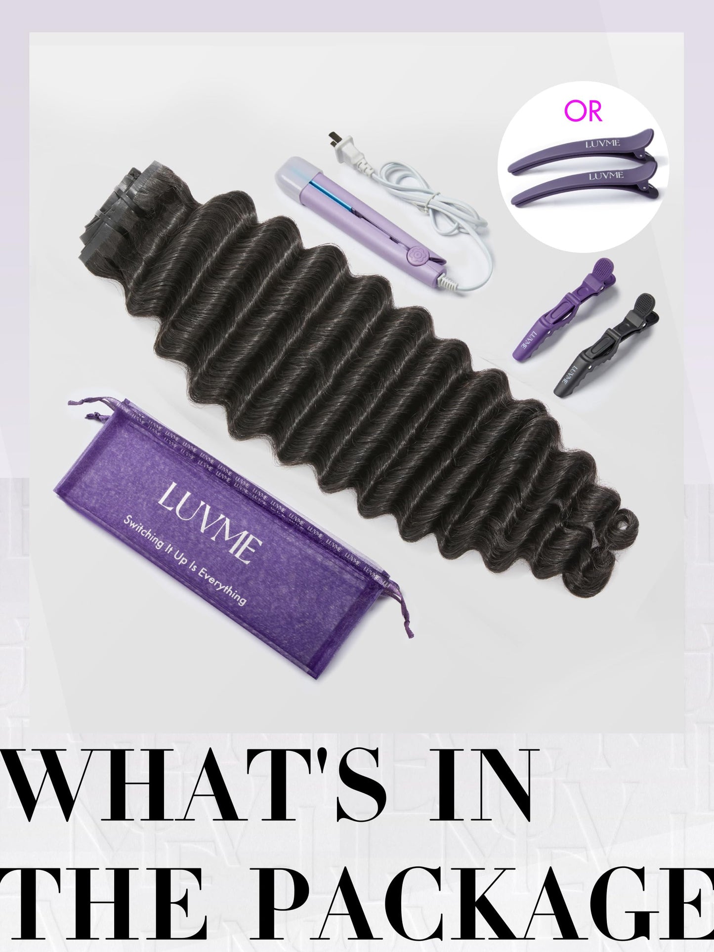 LUVME Clip in Hair Extensions Real Human Hair, Remy Human Hair Extensions Clip ins for Women, Natural Human Hair, 16inch 135g 9Pcs, Natural Black